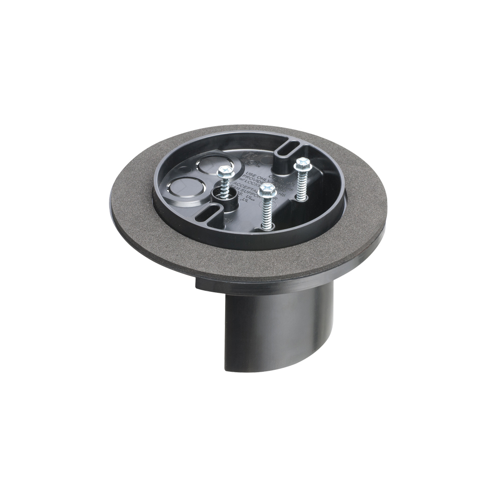 FB442F One-Box Fan/Fixture Vapor Box, Plastic, 13.4 cu-in Capacity, 6.25 in L x 6.25 in W x 3.885 in H