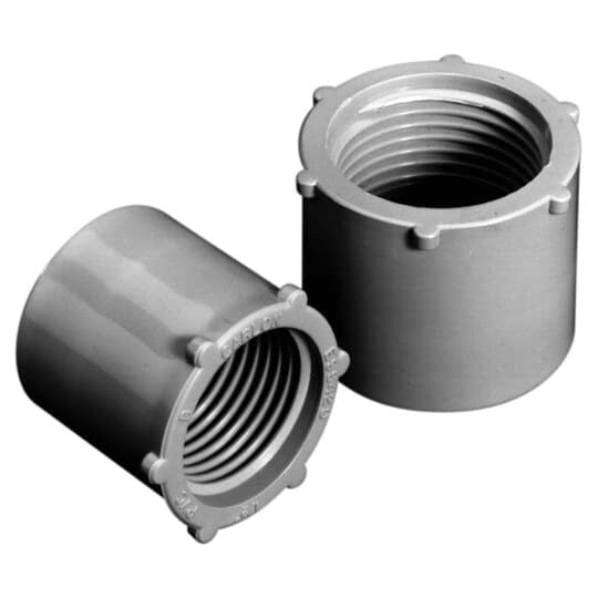 E9842D Carlon Conduit Adapter, 1/2 in, PVC