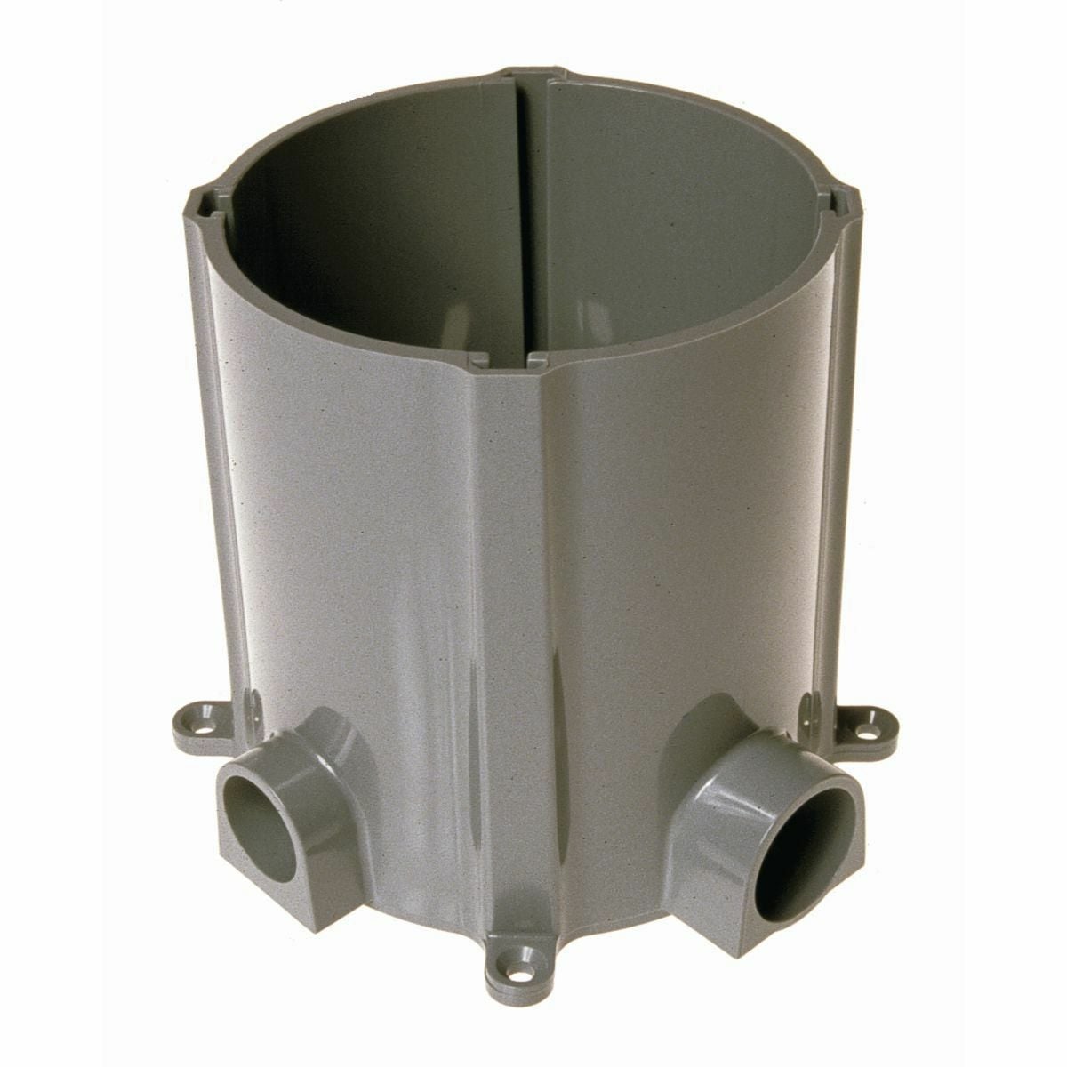 5511 Non-Metallic Floor Box Kit, PVC, 100 cu-in Capacity, 1 Gang, 6.69 in L x 5.97 in W x 7.08 in H