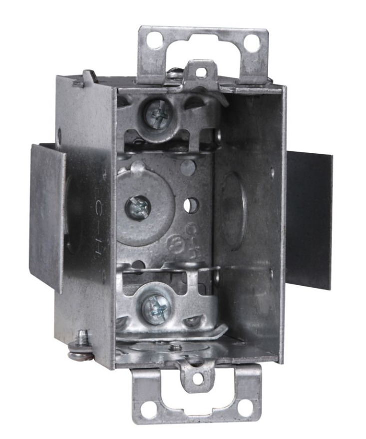 TP177 Thepitt Gangable Welded Switch Box, Steel, 12.5 cu-in Capacity, 1 Gang