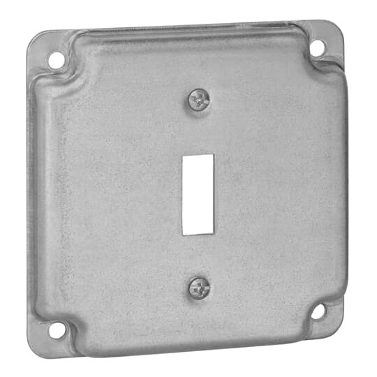 RS-9 Steel City RS Series Surface Cover, 4 in L x 4 in W x 1/2 in D, Steel