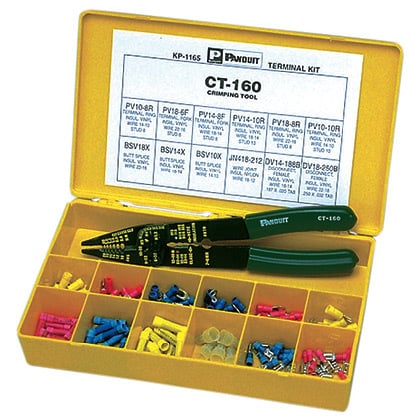 KP-1165Y Plastic Box Terminal Kit, 147 Pieces