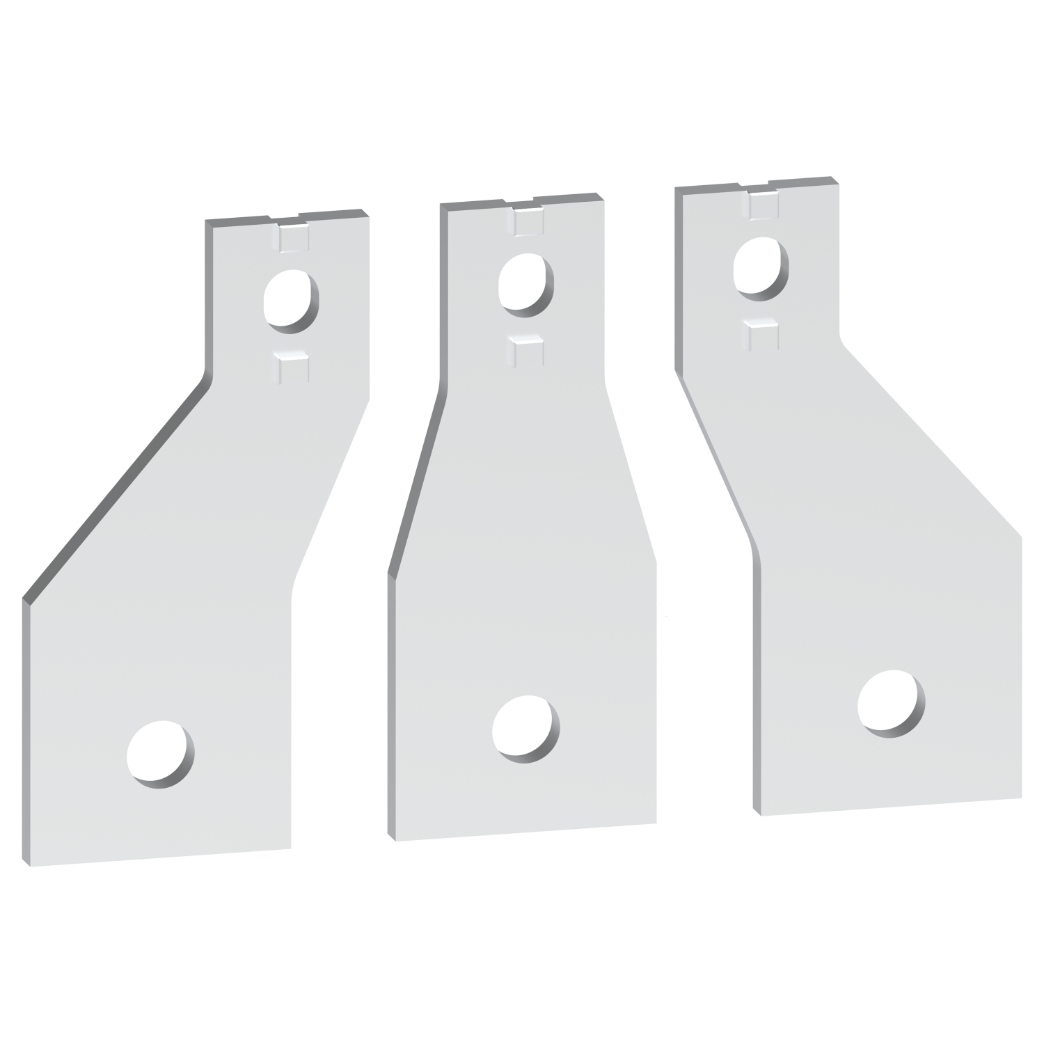 LA9G3613 TeSys Straight Terminal Extension, 3 Poles, For Use With TeSys Giga contactor LC1G400-500