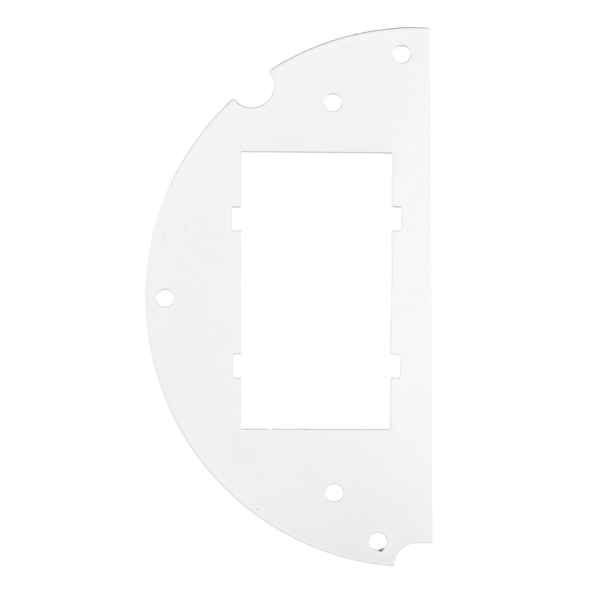 S1R6SPF 50/50 Split/Left Side/Standard Sub Plate, Steel