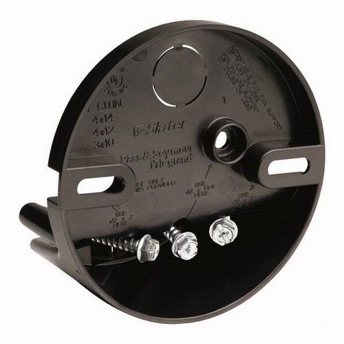 S109FAN 4-inch Round Direct Mount Ceiling Fan Box
