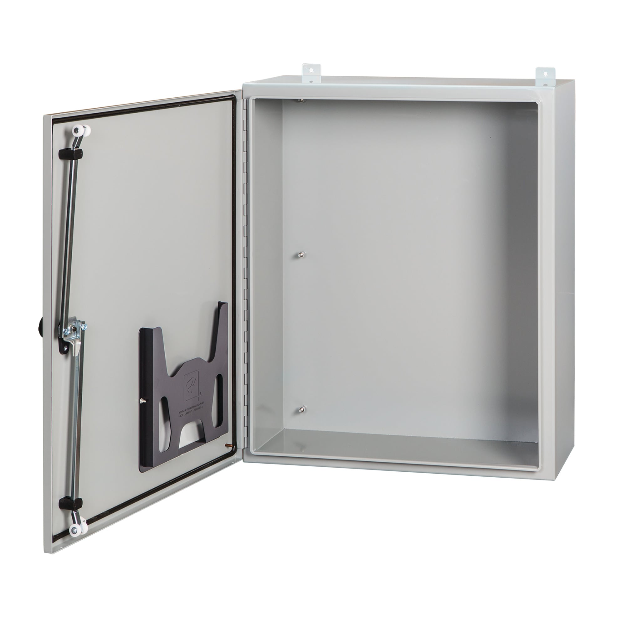 A60H36DLP3PT Single Door Enclosure, 60 in L x 12 in W x 36 in D, NEMA 4 NEMA Rating, Steel