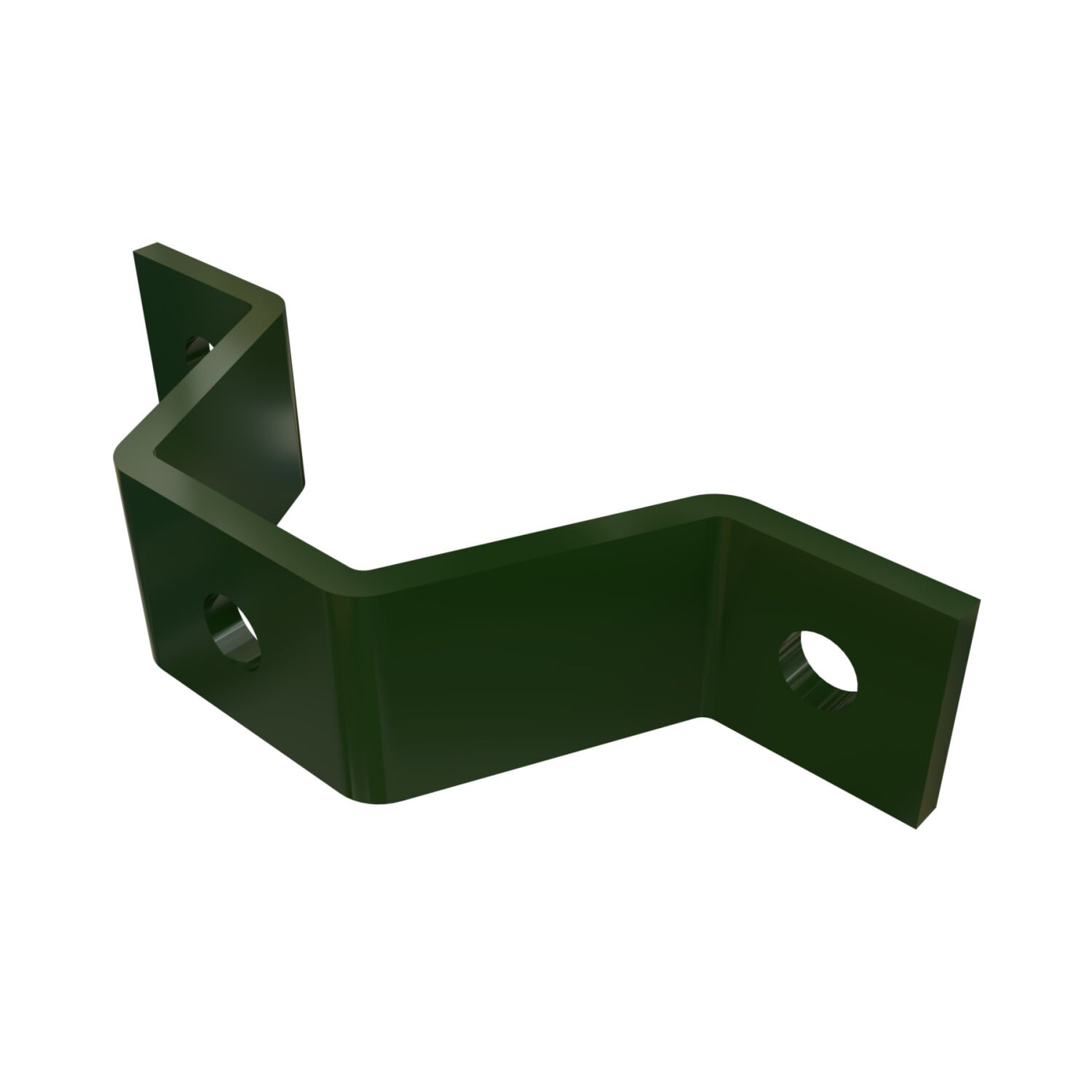 P1207-GR P1207 Wall Ladder Bracket, 1-5/8 in W x 1/4 in THK, Steel