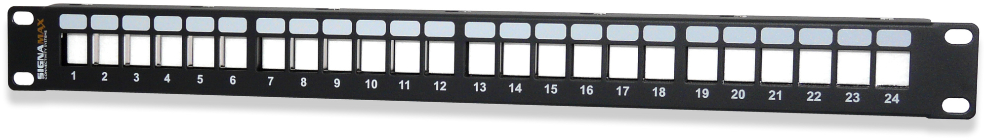 24U-HDMMP High Density Patch Panel, 24 Ports, Steel