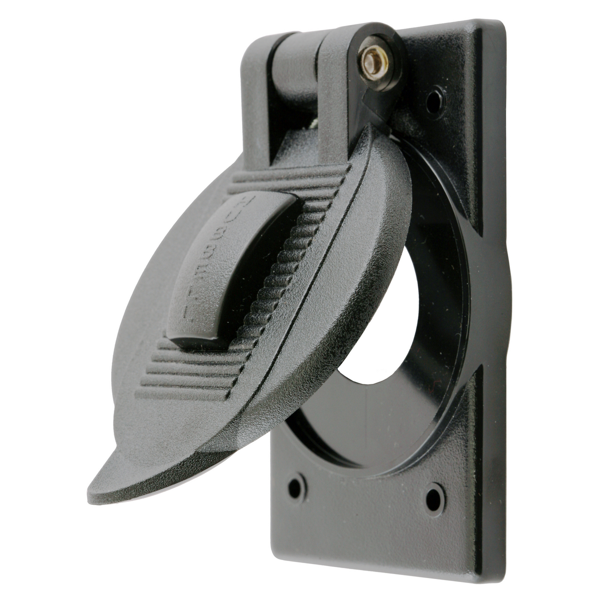 HBL7780 Flanged Inlet Standard Weatherproof Lift Cover, Polycarbonate