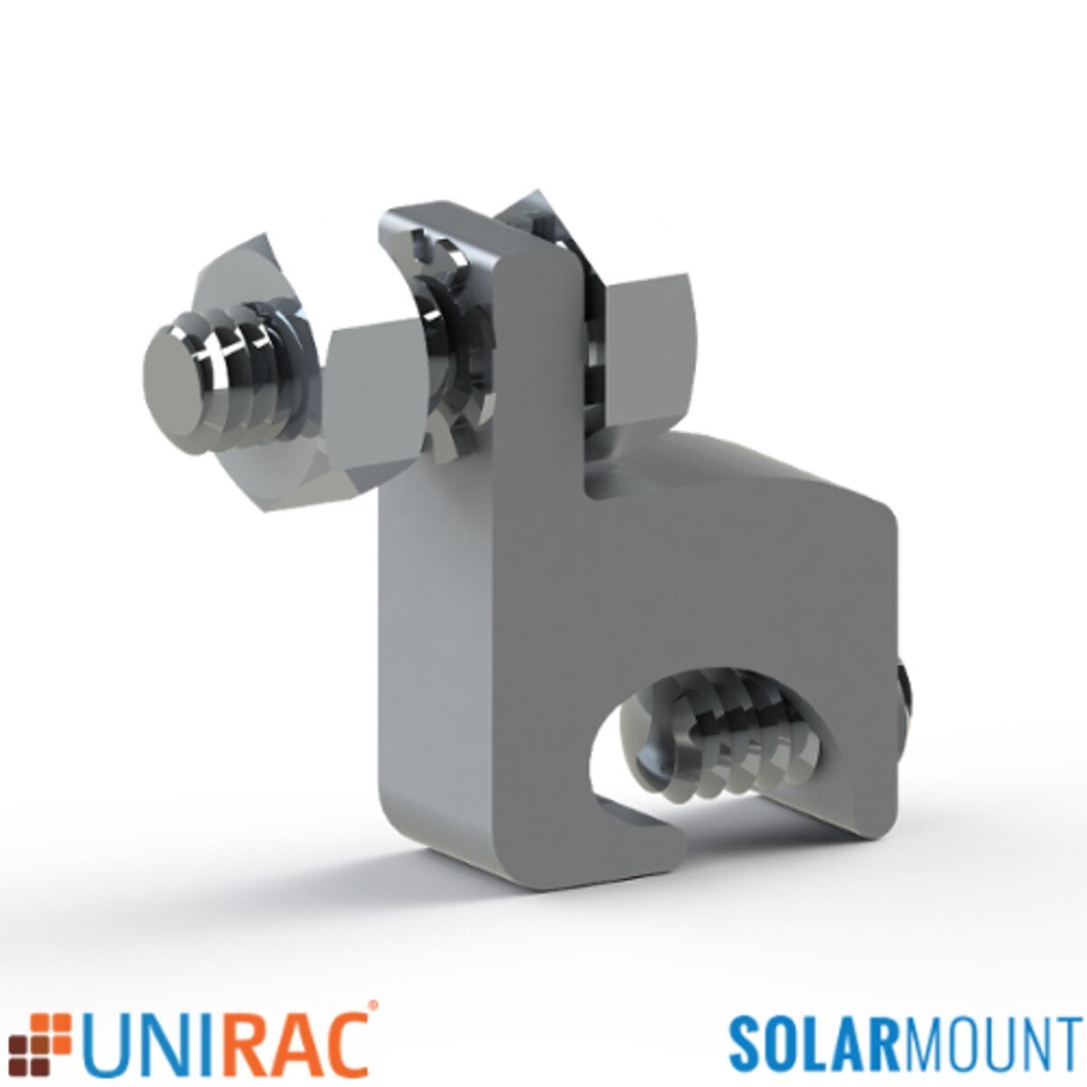 008009P Lay-In Solar Mount ILSCO Grounding Lug