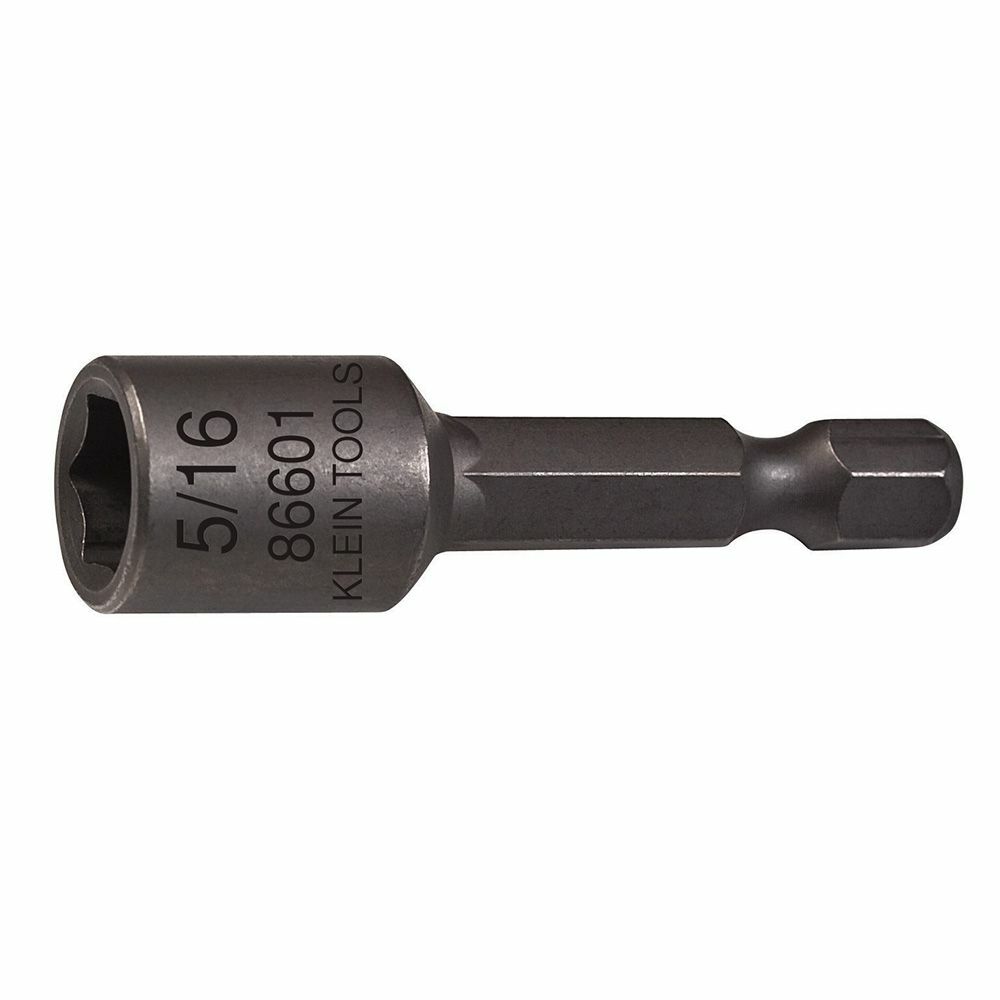 86601 Magnetic Hex Driver Bit With Quick Release Groove, 5/16 in Tip, 1-3/4 in OAL