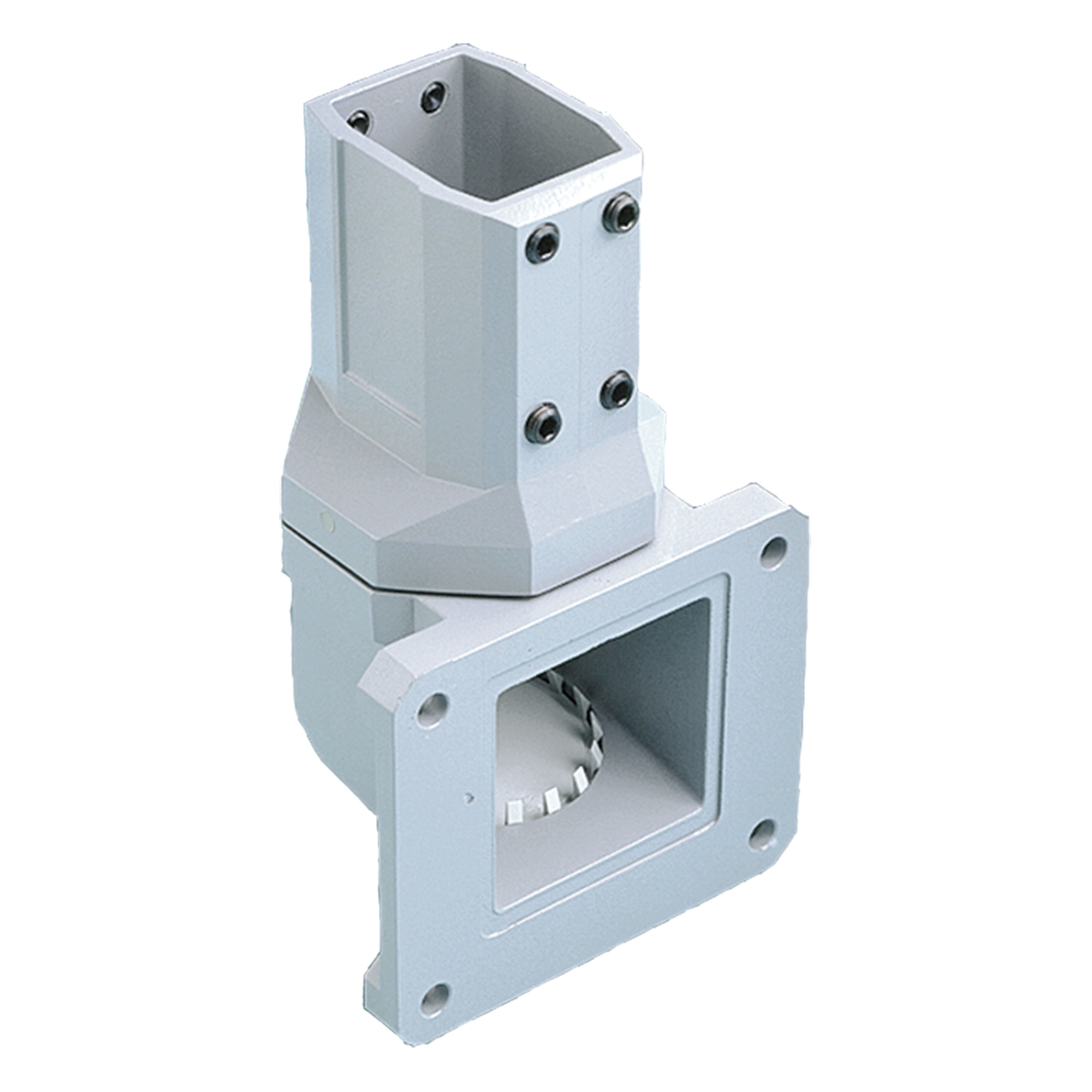 CCS2WJVLG Compact CS4 Vertical Wall Joint, 5.32 in W, For Use With COMPACT Series 2 45 x 60 mm Pendant Arms, Aluminum, Light Gray