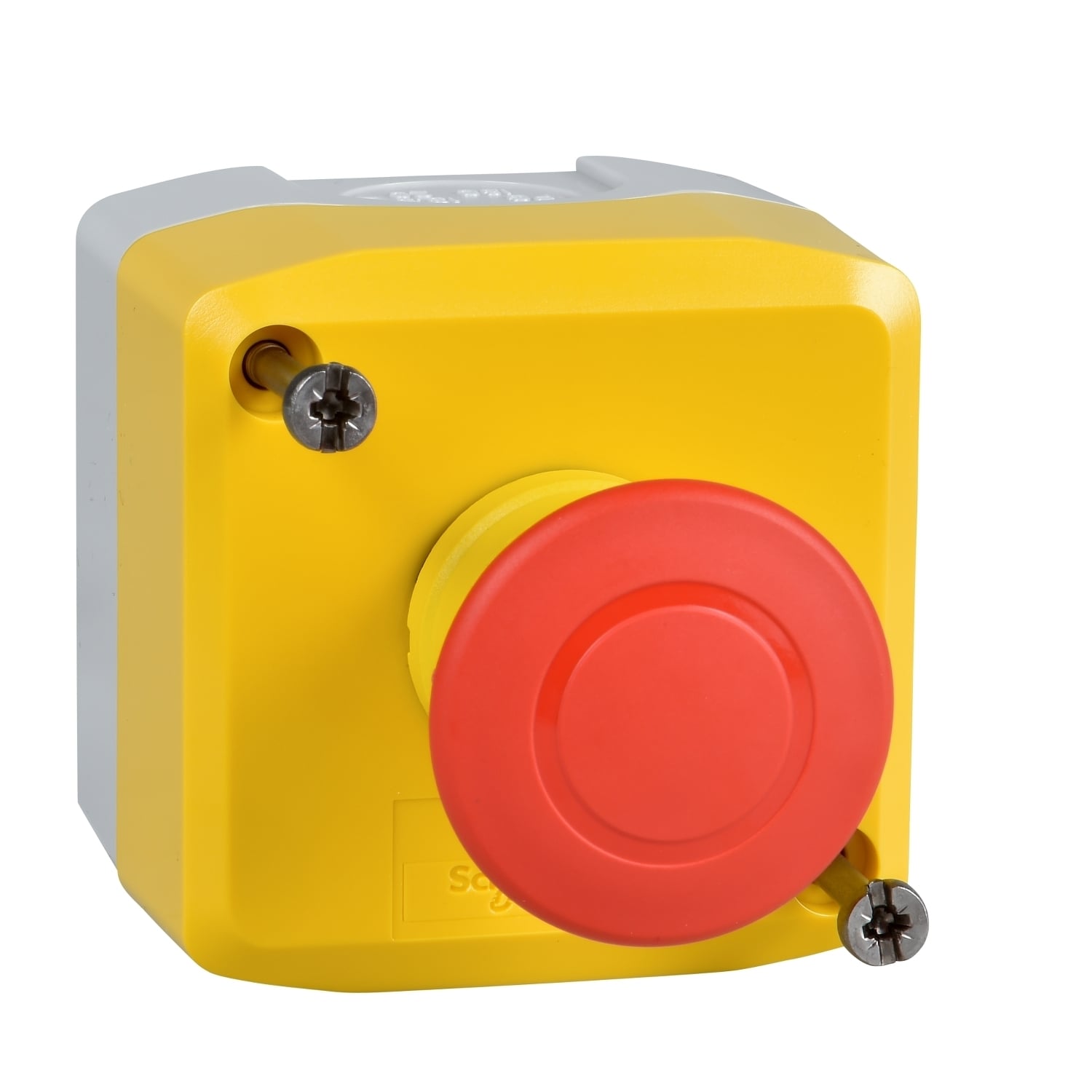 XALK Harmony XALK198 Complete Control Station, 120 to 600 V AC/125 to 600 V DC, 1.2 to 6 A AC/0.1 to 0.55 A DC, 1NC Contact, NEMA 4X/13 NEMA Rating