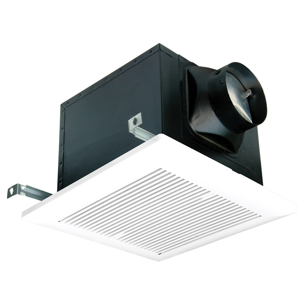 BFC90 Exhaust Fan, 90 cfm, 4 in Dia Duct, 19 W, 120 V AC, 0.2 A, Import