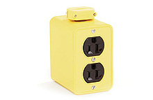 DUP RCPT PORTABLE OUTLET BX