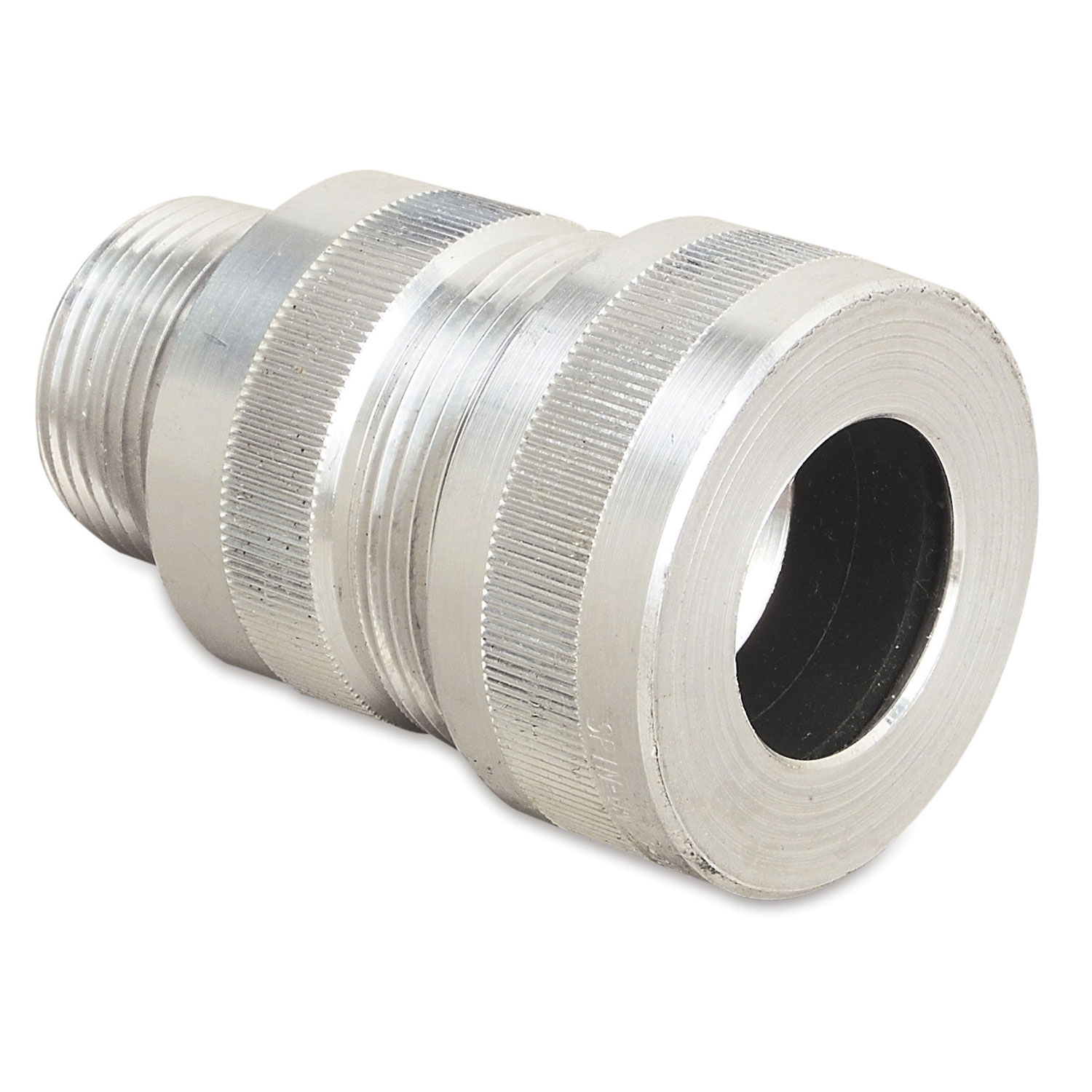 2-100-080 T&B Spin-On Series II Cable Connector With Non-Insulated Throat, 1 in Trade, 0.961 to 1.03 in Cable Openings, Aluminum