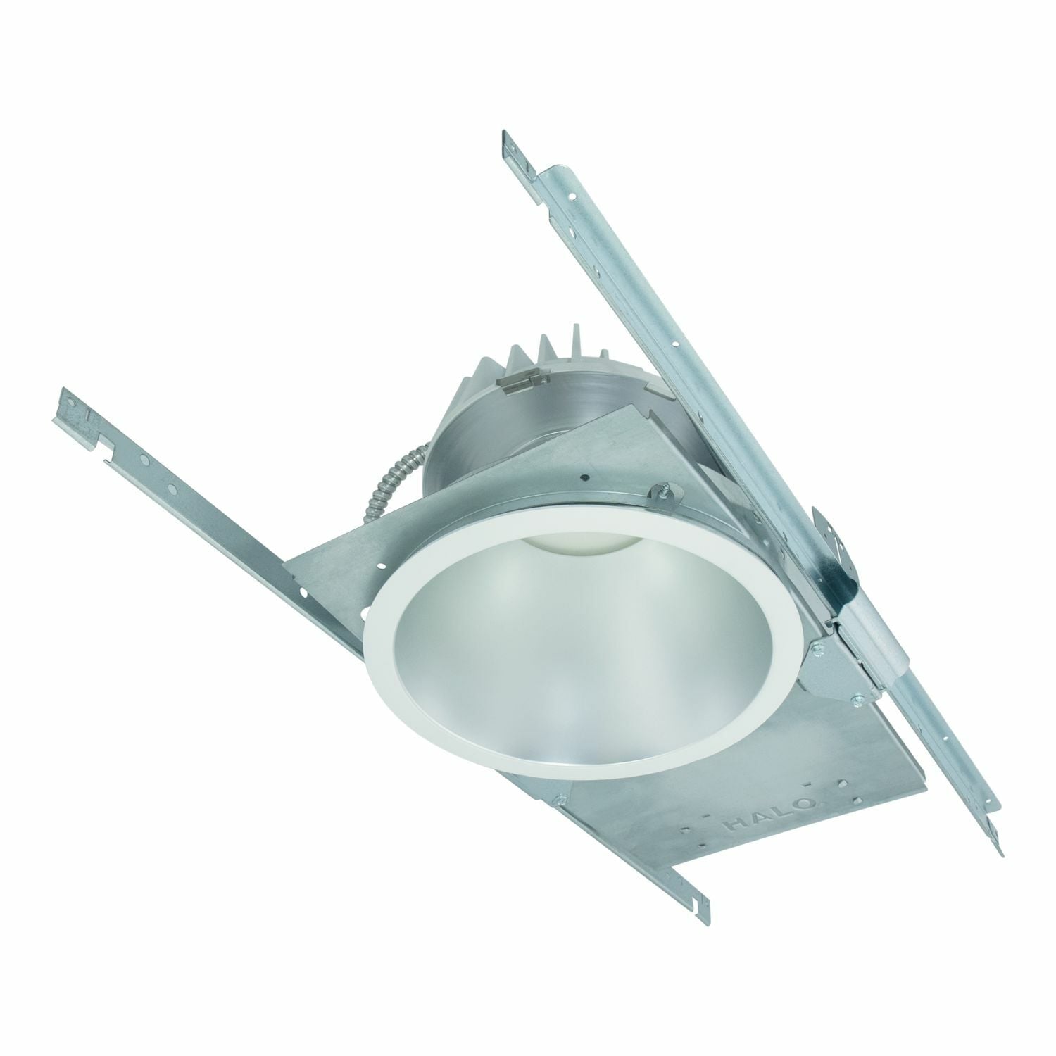 HM82555840 Halo Commericial HM8 Round Lens Cylinder and Wall Wash, LED Lamp, 53.7 W Fixture, 120 to 277 V, Aluminum Housing