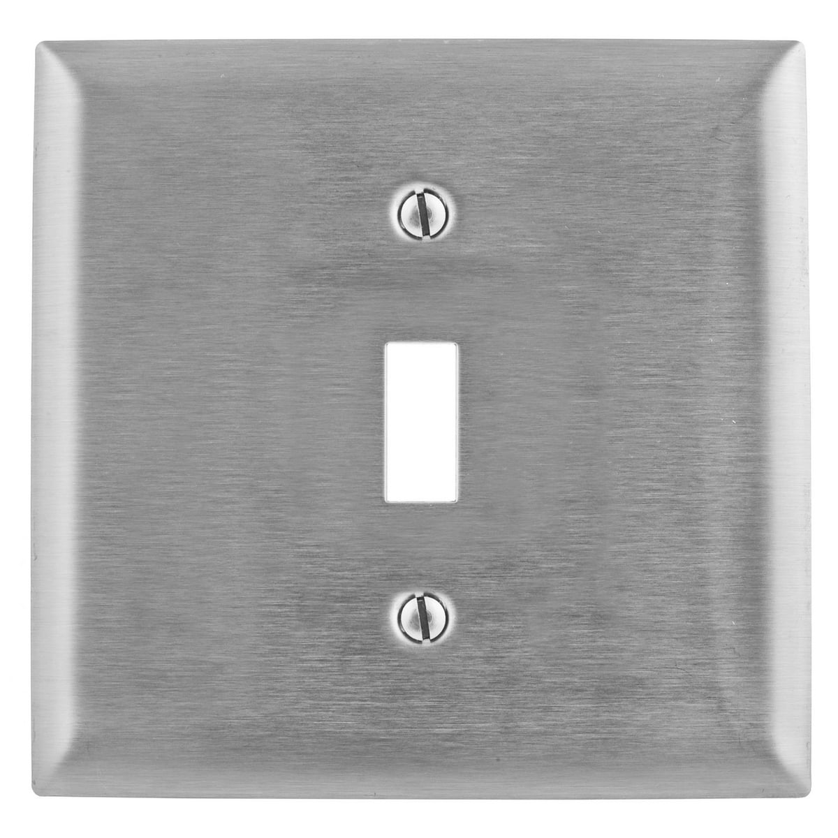 SS740 Standard Wall Plate, 2 Gangs, 302/304 Stainless Steel