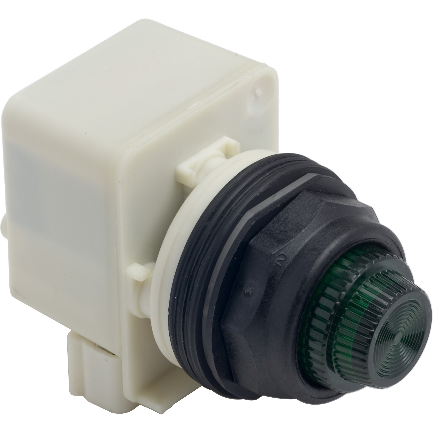 9001SKP1LGG31 Harmony Type SK Standard Pilot Light, 110 to 120 V AC, Fresnel Lens, Panel Mount