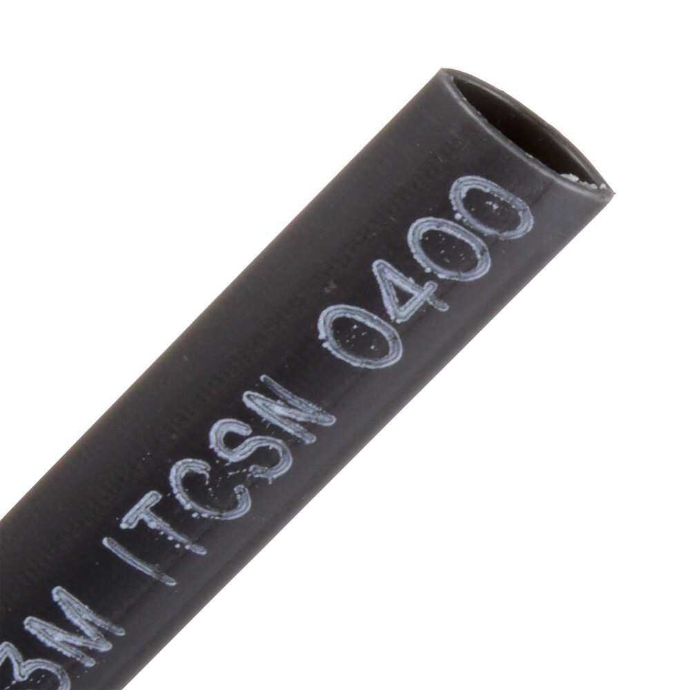 7000148831 ITCSN Heavy Wall Cable Sleeve, 0.4 in ID Expanded, 0.15 in ID Recovered, 25 ft L, Polyolefin, Black