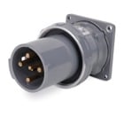 MaxGard Male Inlet, 200 Amp, 3 Pole 4 Wire, 30 600V, 60Hz