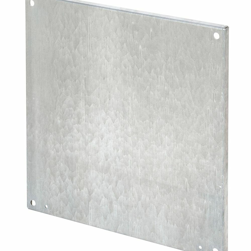 N3624P Flange Enclosure Panel, 10 ft L x 20.87 in W x 2 in H, Steel, White