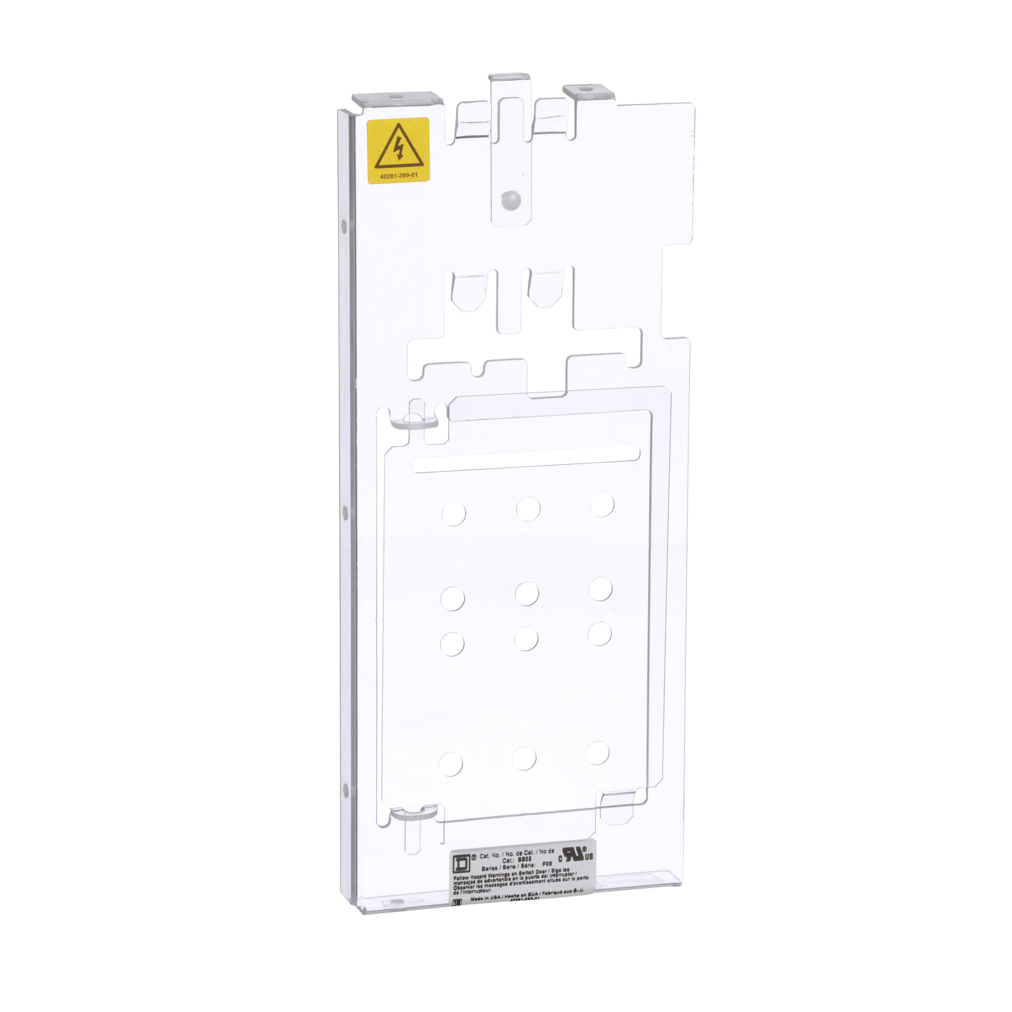 SS03 SS Series Internal Barrier, For Use With 30/60 A, 240/600 V AC Heavy Duty Safety Switch