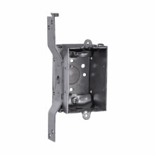 TP118 Thepitt Gangable Welded Switch Box, Steel, 10 cu-in Capacity, 1 Gang, 1 Knockout
