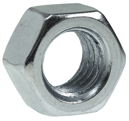339 Assorted Hex Nut Kit, 339 Pieces, Steel, Zinc Plated