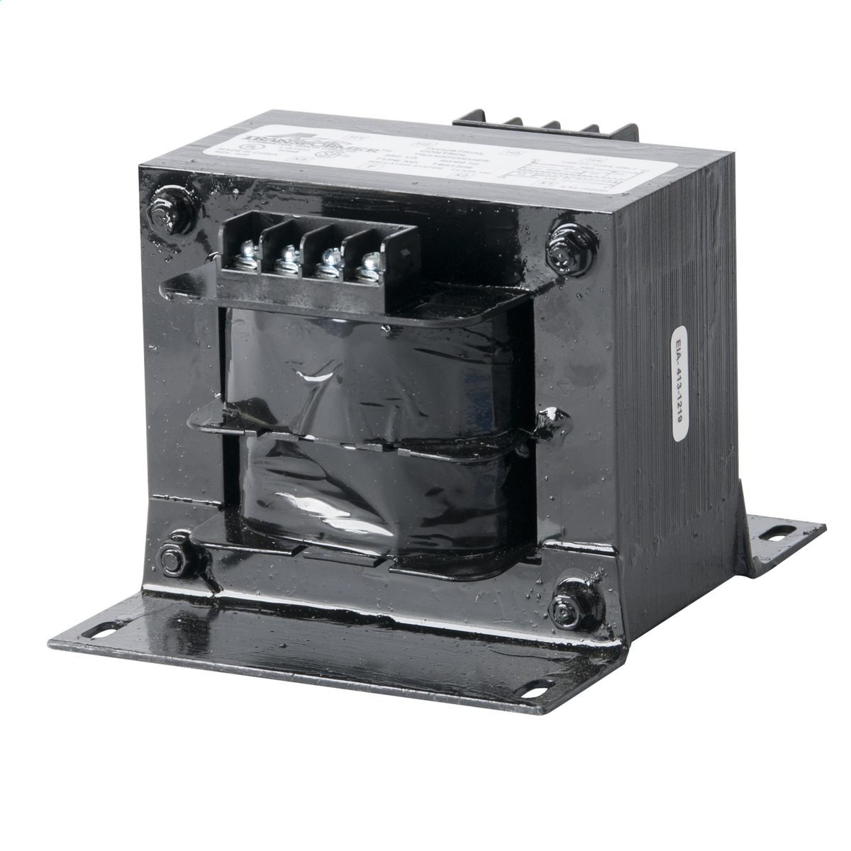 TB32405 TB Series Open Core and Coil Industrial Control Transformer, 208/500/220/380/440/550/230/400/460/575/240/416/480/600 V AC Primary, 85/100/110/91/110/120/95/115/125/99/120/130 VAC Secondary, 250 VA Power Rating, 50/60 Hz