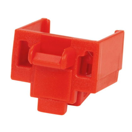 PSL-DCJB Blockout Device, For Use With RJ45 Jacks, -30 to 200 deg F, True Legend, Polycarbonate, Red