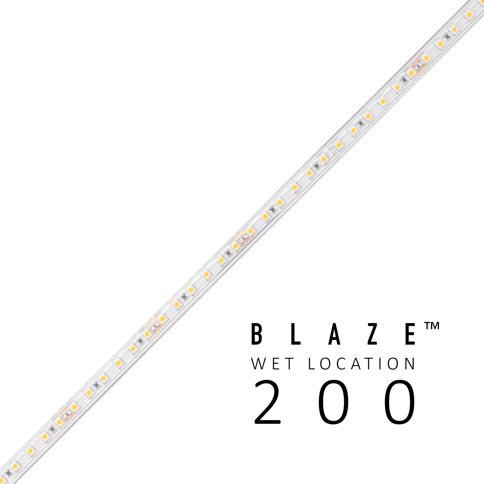 BLAZE 200 Wet Location Strip Light, 24V, 2700K, 16.4 ft. Spool