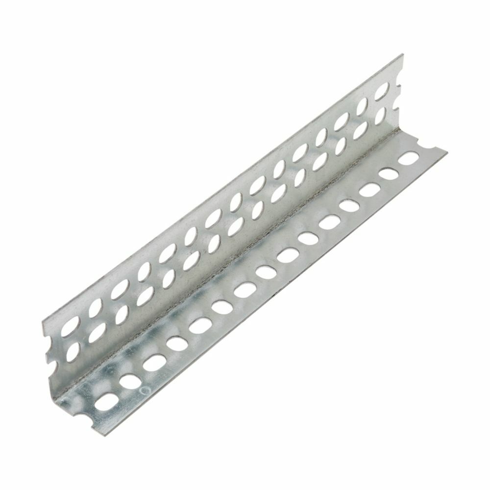 SA276ZN120 All Purpose Slotted Angle, 2-3/8 in H x 1-5/8 in W, Steel