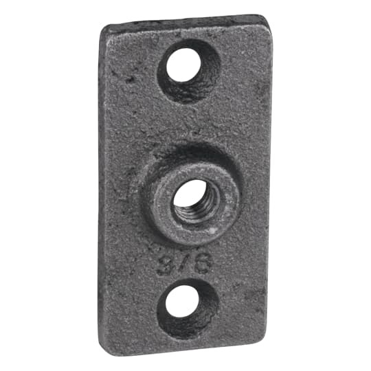 M742R-3/8-(EG) Superstrut Ceiling Flange, 180 lb, Malleable Iron, Electro-Galvanized, Import