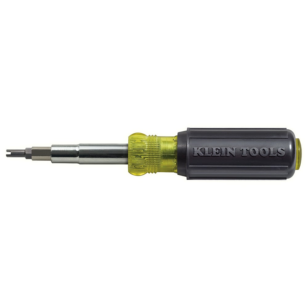 32527 11-in-1 Versatile Screwdriver/Nutdriver, 7 Pieces, 3/8 in, 5/16 in, 1/4 in Range, Cushion Grip Handle, Steel