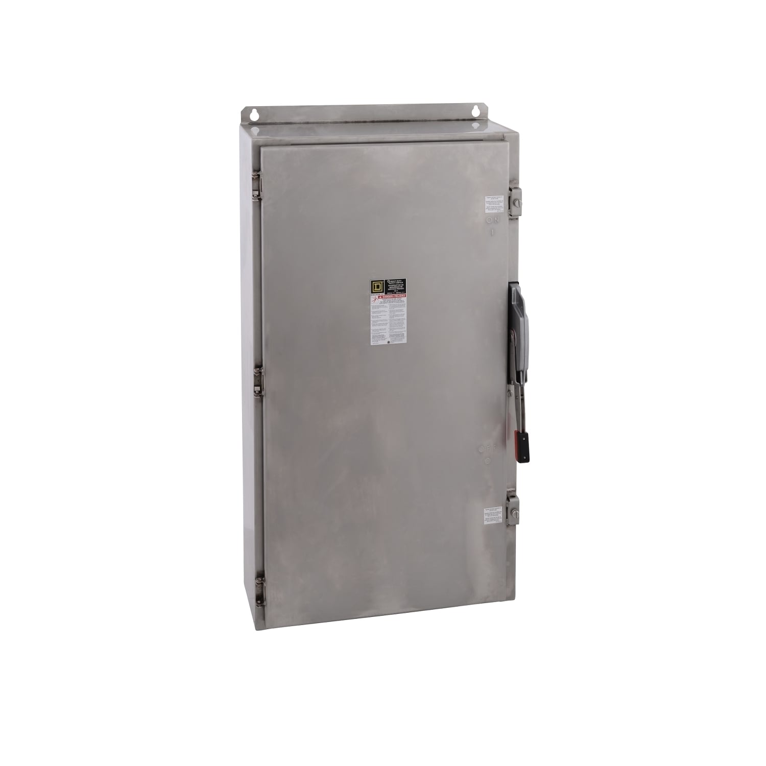 H366SS E5 Corrosion Resistant Dusttight Watertight Fusible Heavy Duty Safety Switch, 600 V AC/DC, 600 A, 500 hp at 600 V AC, 50 hp at 600 V DC, 3PST Contact, 3 Poles
