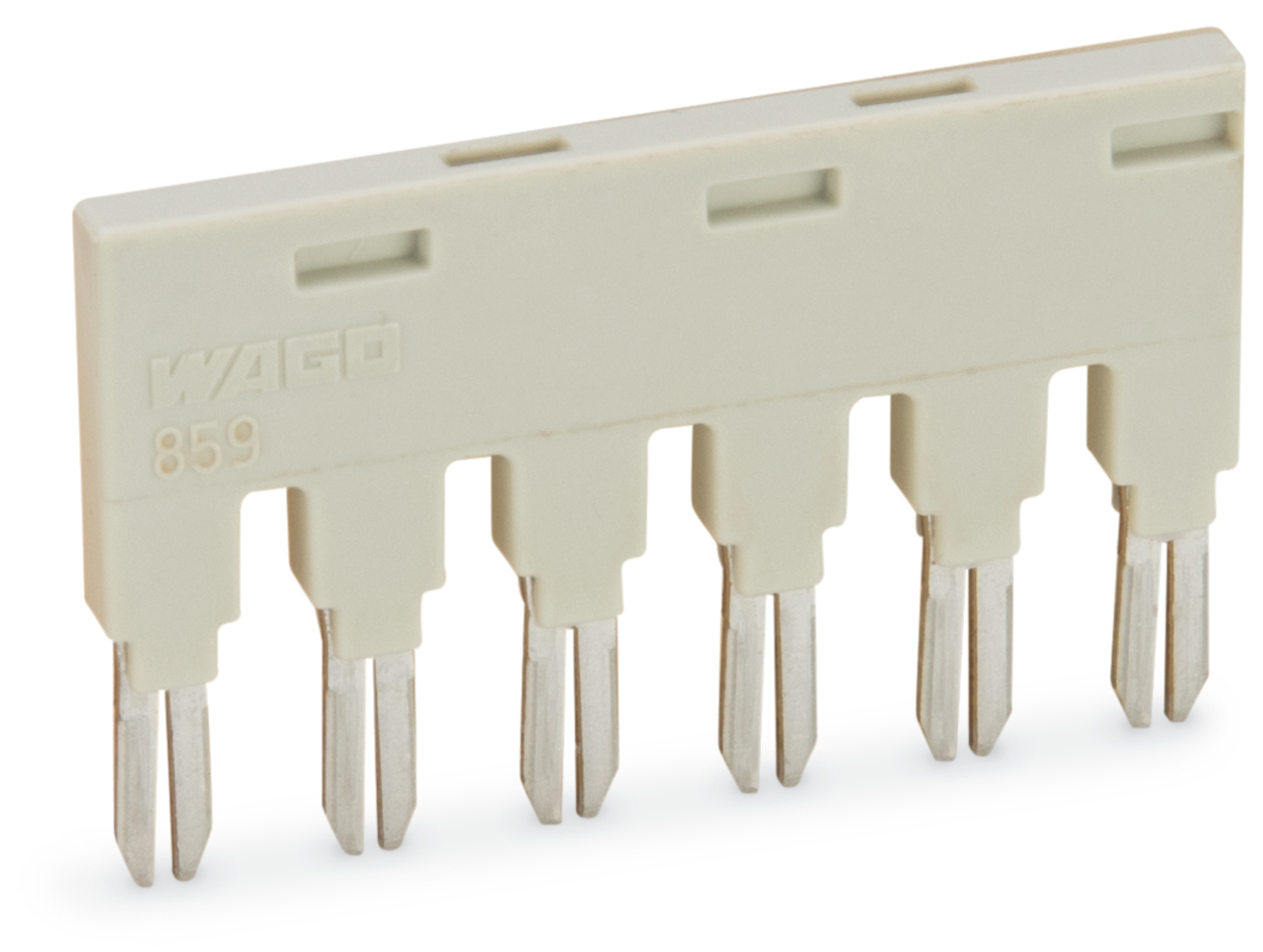 859-406 859 Insulated Push-In Jumper, Flat Pin Construction, 0.846 in H x 1.339 in W x 0.098 in D