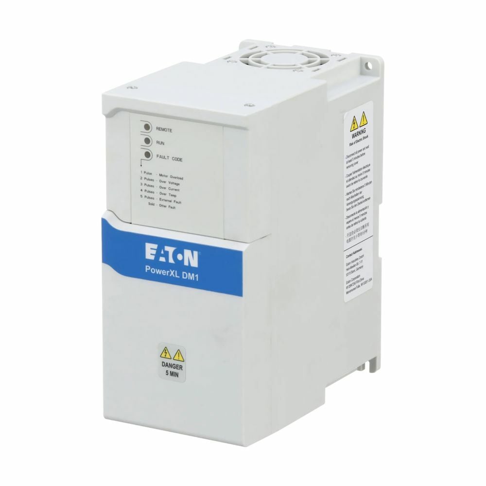 DM1-347D6EB-N20B DM1 Drive, 380 to 480 V AC, 4.29 in W x 7.09 in D