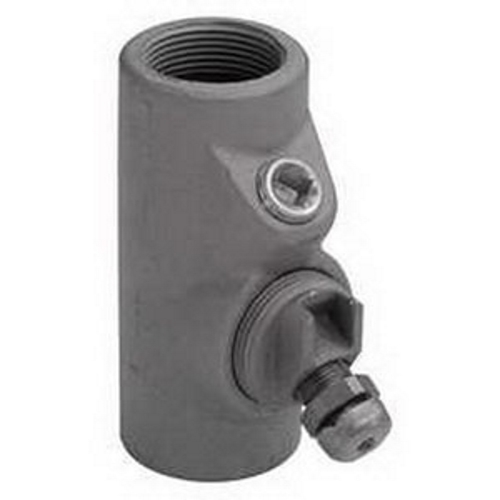 Vertical Drain Seal Fitting, 2 inch, FNPT x FNPT, Gray Iron