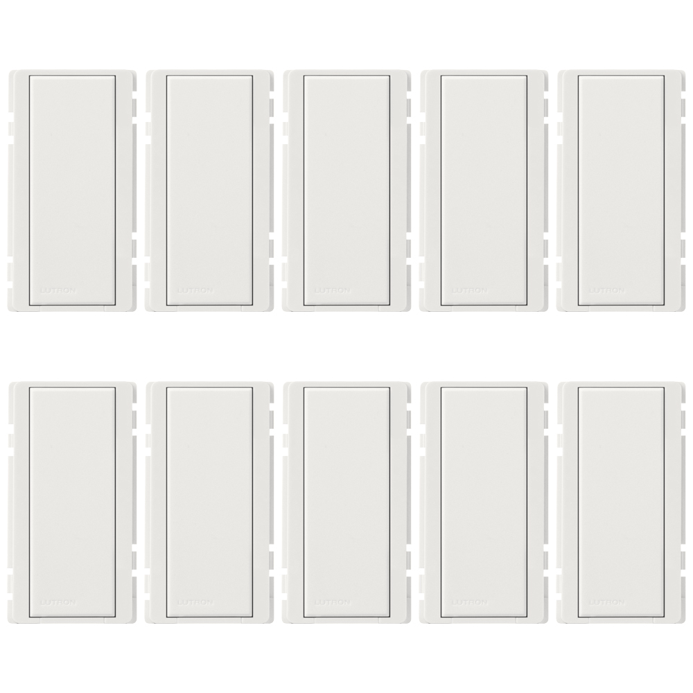 RK-AS-10-WH Replacement Button Kit for Designer-Style Maestro Companion Switch, White, 10 pack
