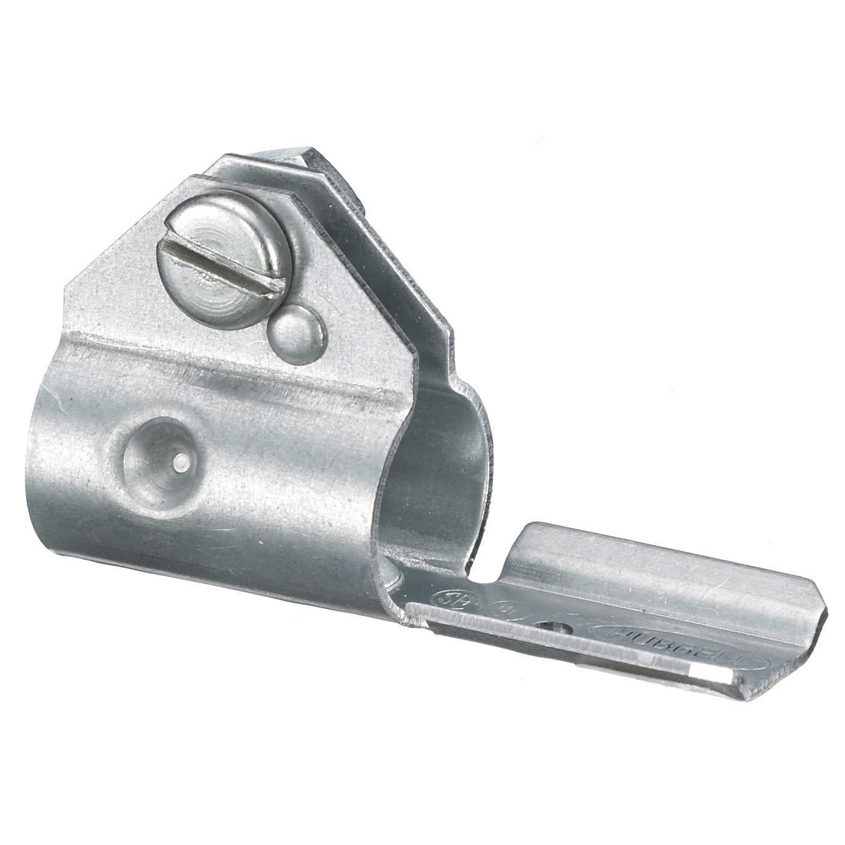 HBL5790B Standard Armored Cable Connector, 0.4 sq-in, For Use With HBL500, HBL750 Series Metal Raceways, Steel, Metallic