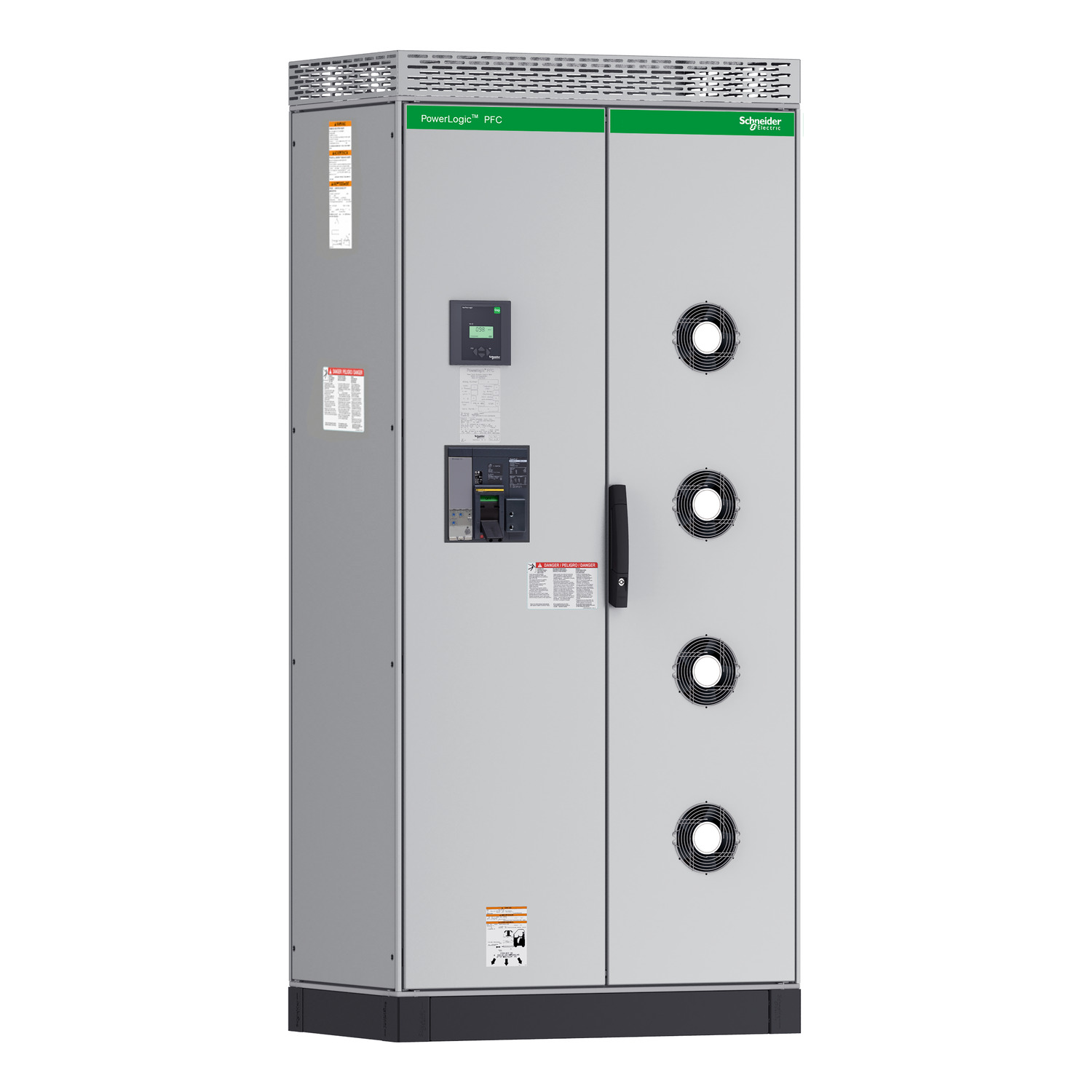 VA500M4014S Automatic Smart Capacitor Bank, 480 V AC, 60 Hz, 500 kVAR Power Rating, 14 to 115 deg F
