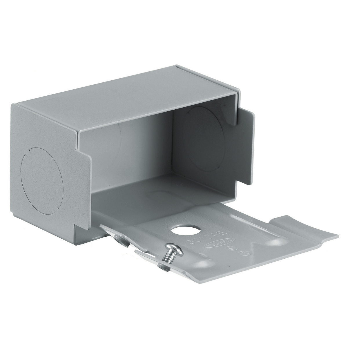 HBL3010AEGY HBL3000 Standard Entrance Fitting, For Use With HBL3000 Series Metal Raceway, Roll Formed Steel, Gray