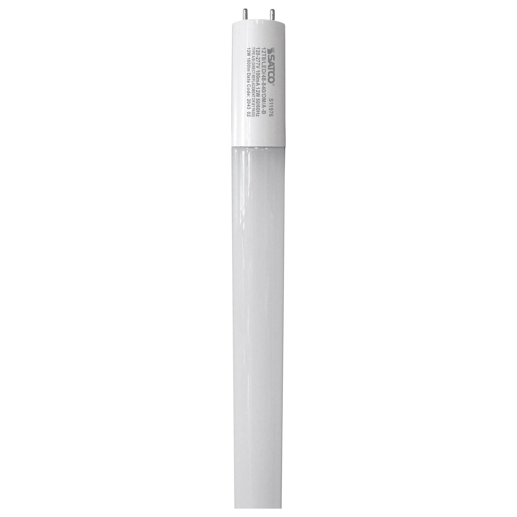 S11976 Tubular Light, 12 W, G13 Lamp Base, T8 Shape, 1800 Lumens