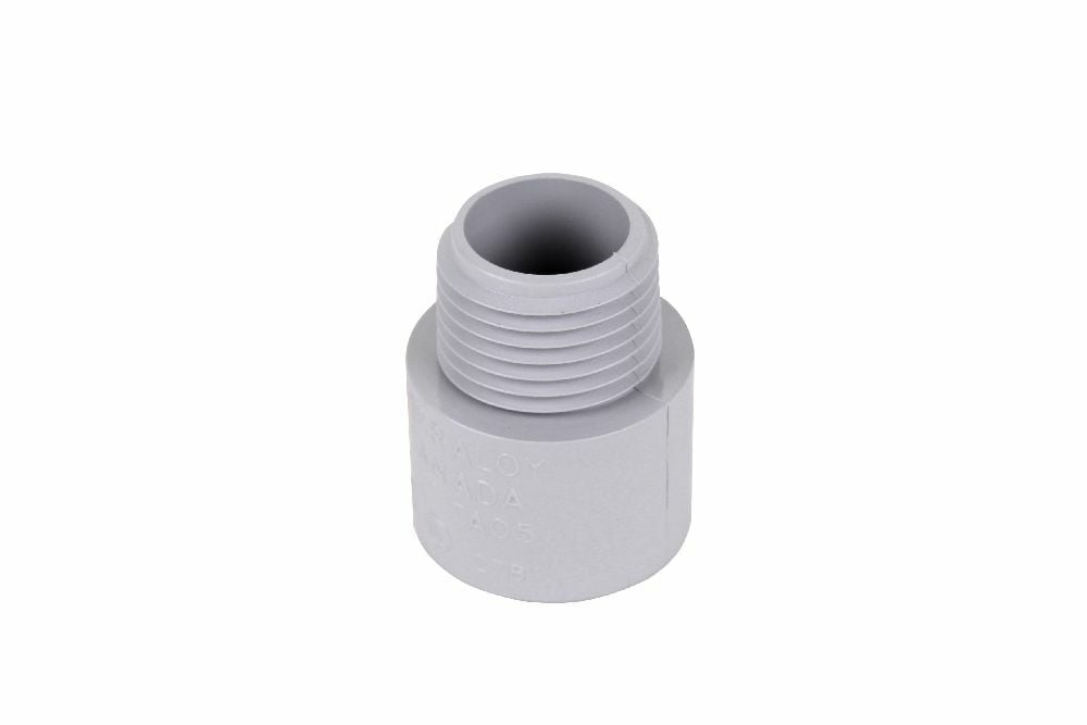 078084 Terminal Adapter, 1/2 in, PVC