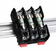 L60030C-2PQDIN Powr-Gard L600C Gangable Fuse Block, 600 V AC/DC, 30 A, Class: CC, 14 to 10 AWG Cu Wire, 2 Poles