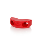 CORD CLAMP, RED, FOR 15A LOCKING AND 15A OR 20A STRAIGHT BLADE BLACK & WHITE PLUGS AND CONN
