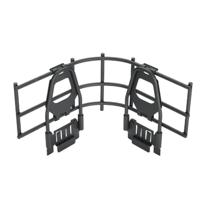 WGINTBRC4BL Wyr-Grid Pathway Intersection Bend Radius Control, 3 in Bend Radius