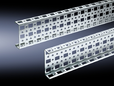 4378000 4-Piece Punched Section System Chassis, For Use With TS, SE Series Enclosure, Sheet Steel