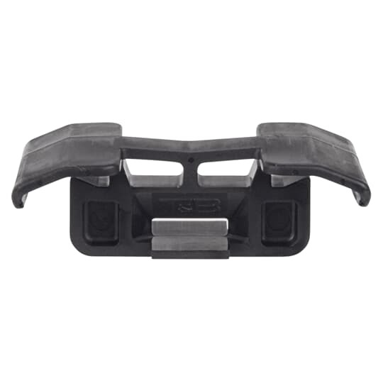 TC5363X Ty-Rap Heavy Duty Cable Tie Framing Channel Clamp, Push Mount, 0.301 in W Tie, Nylon/Polyamide 6.6, Black